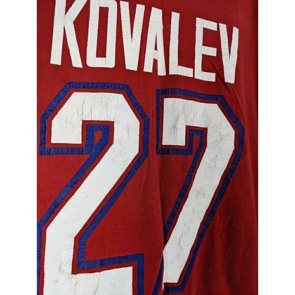 Montreal Canadians T-shirt Red Kovalev 27 - Picture 3 of 8